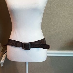 CAbi distressed leather belt